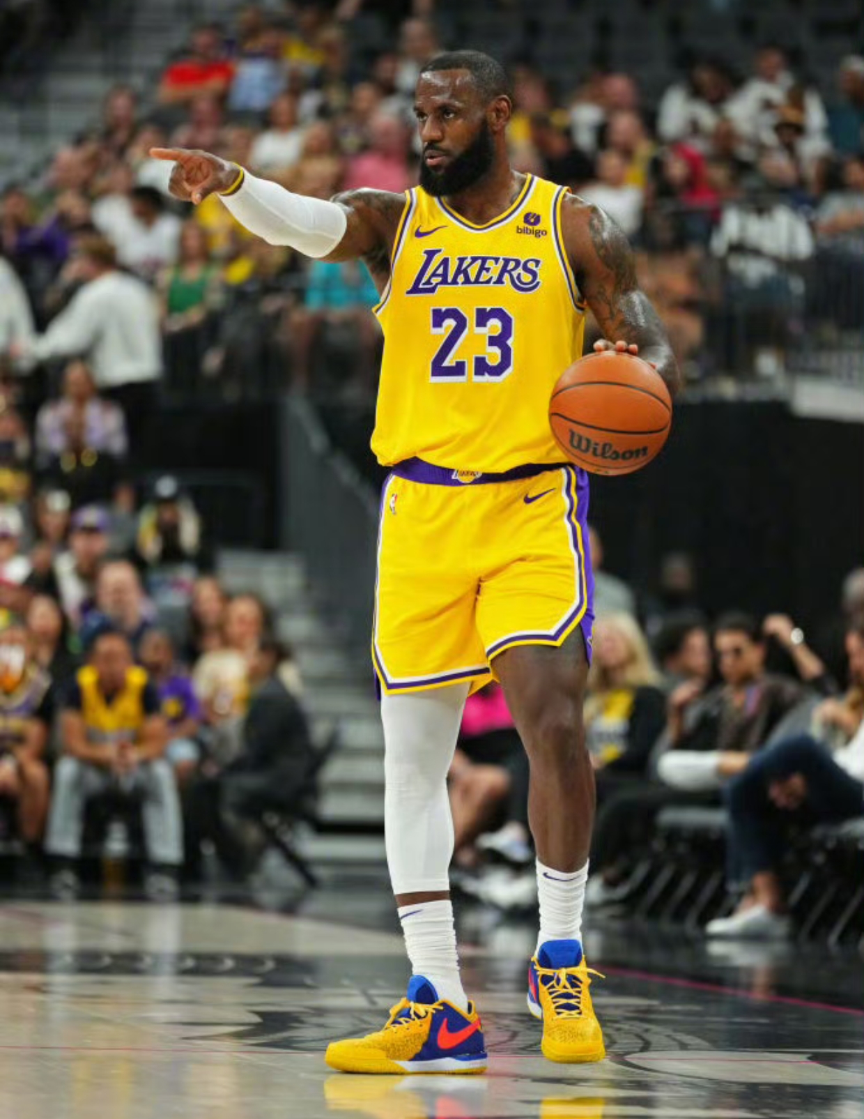 美国NBA季前赛开战，球星纷纷亮相